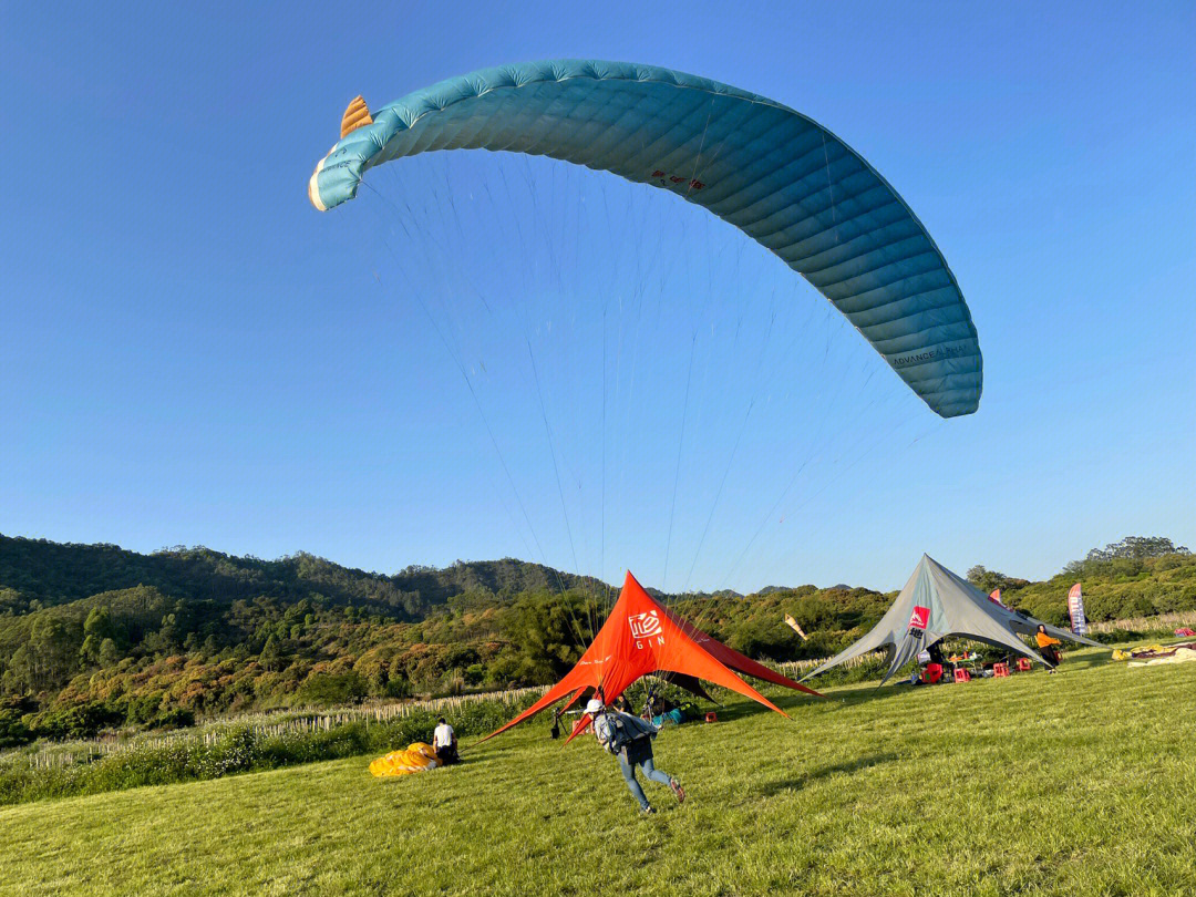 讲解！无动力滑翔伞“雁过留声”