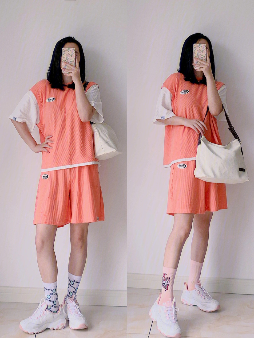 达人分享！中学生袜子“桃红柳绿”