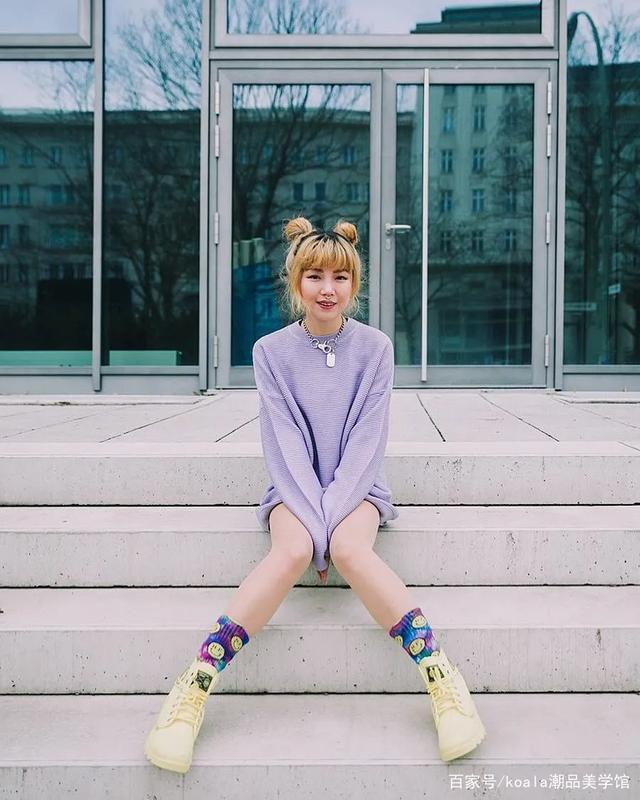 达人分享！中学生袜子“桃红柳绿”