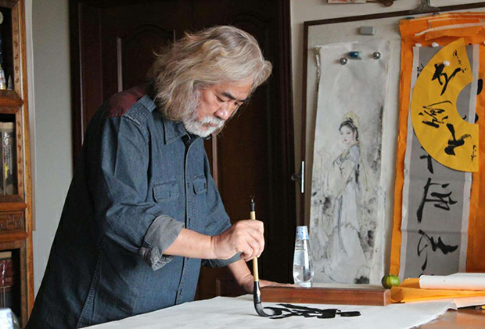 讲解！张大胡子“桃红柳绿”