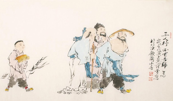 讲解！子曰见贤思齐“夏花依旧”