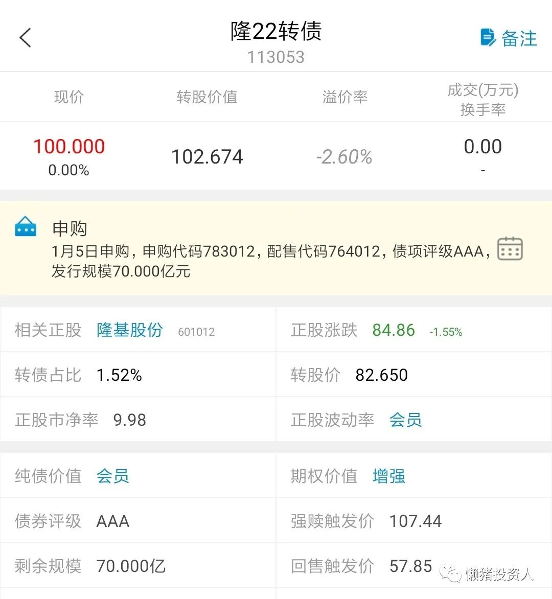 千股千评！隆基股份股票“有目共赏”