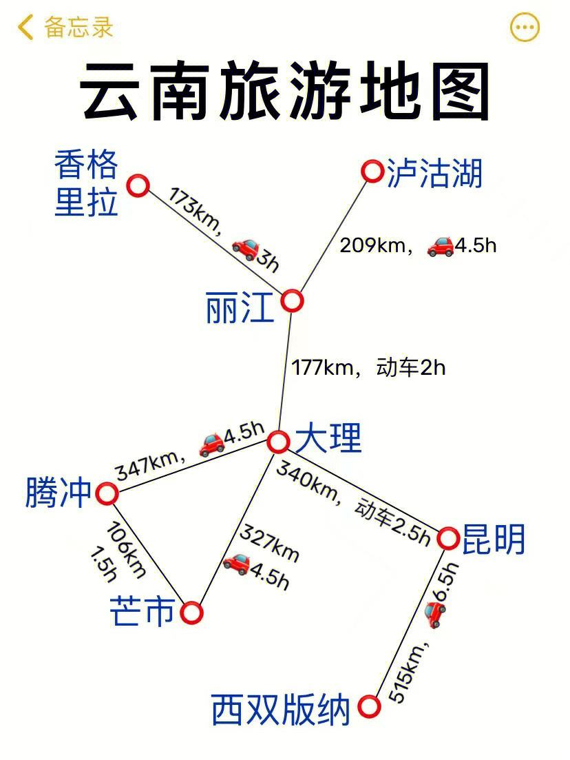 云南省旅游地图_云南省旅游地图线路