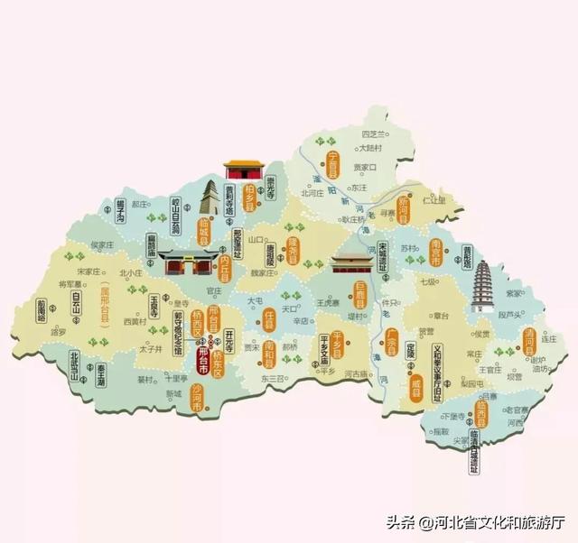 河北旅游地图_河北旅游地图全图可放大