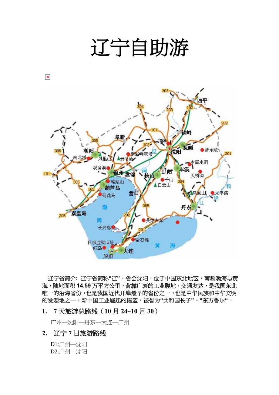 辽宁旅游景点介绍_辽宁旅游景点介绍大全