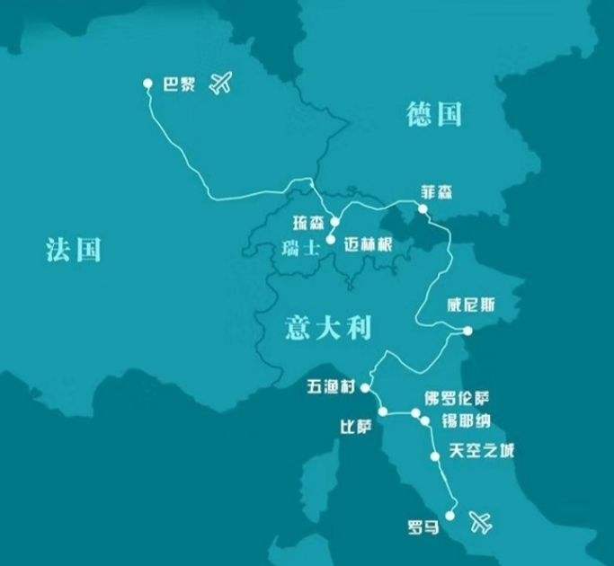 欧洲旅游地图_欧洲旅游地图高清中文版