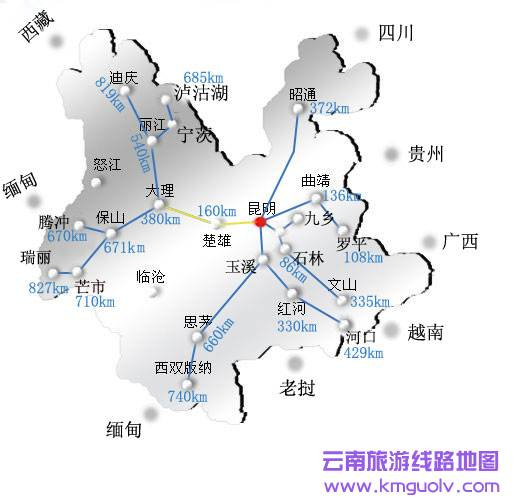云南旅游线路_云南旅游推荐路线 云南旅游线路_云南旅游推荐路线