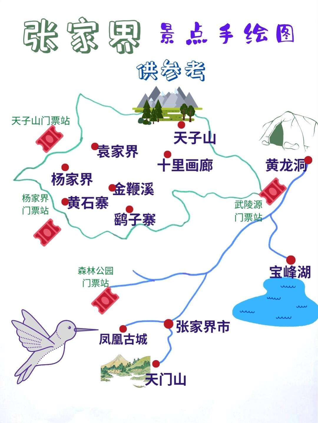 张家界旅游景点介绍_张家界旅游景点有哪些地方