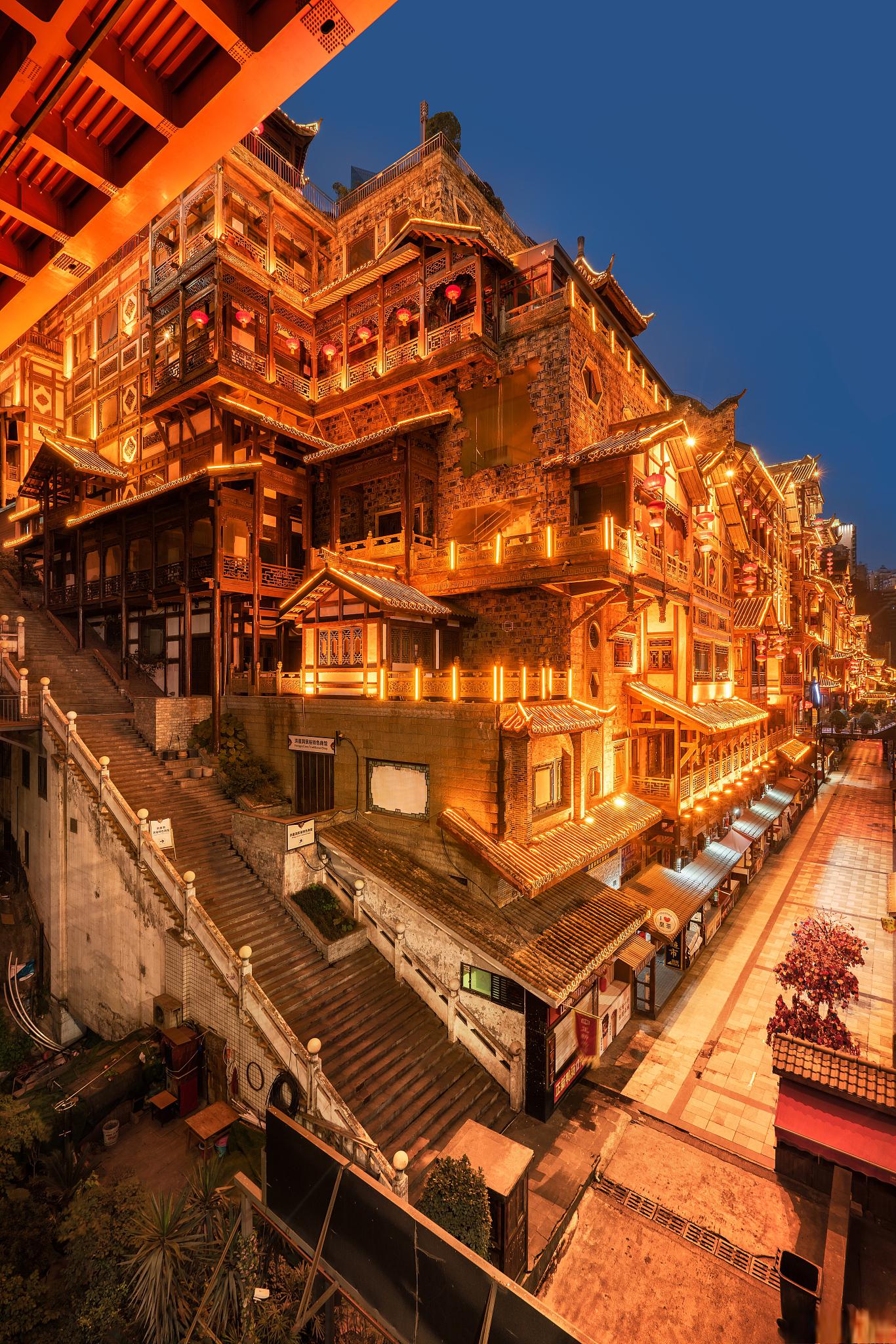 重庆旅游图片_重庆旅游图片手绘