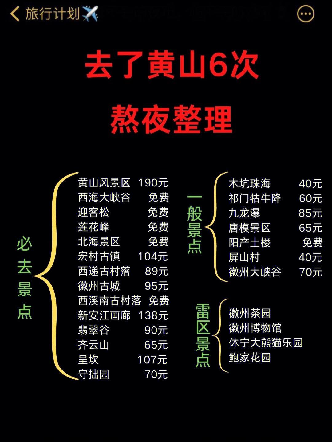 去黄山旅游注意什么_去黄山要带些什么东西