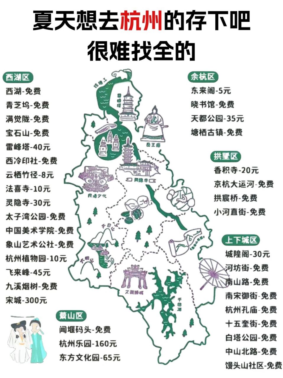 杭州旅游景点地图_杭州旅游景点地图下载