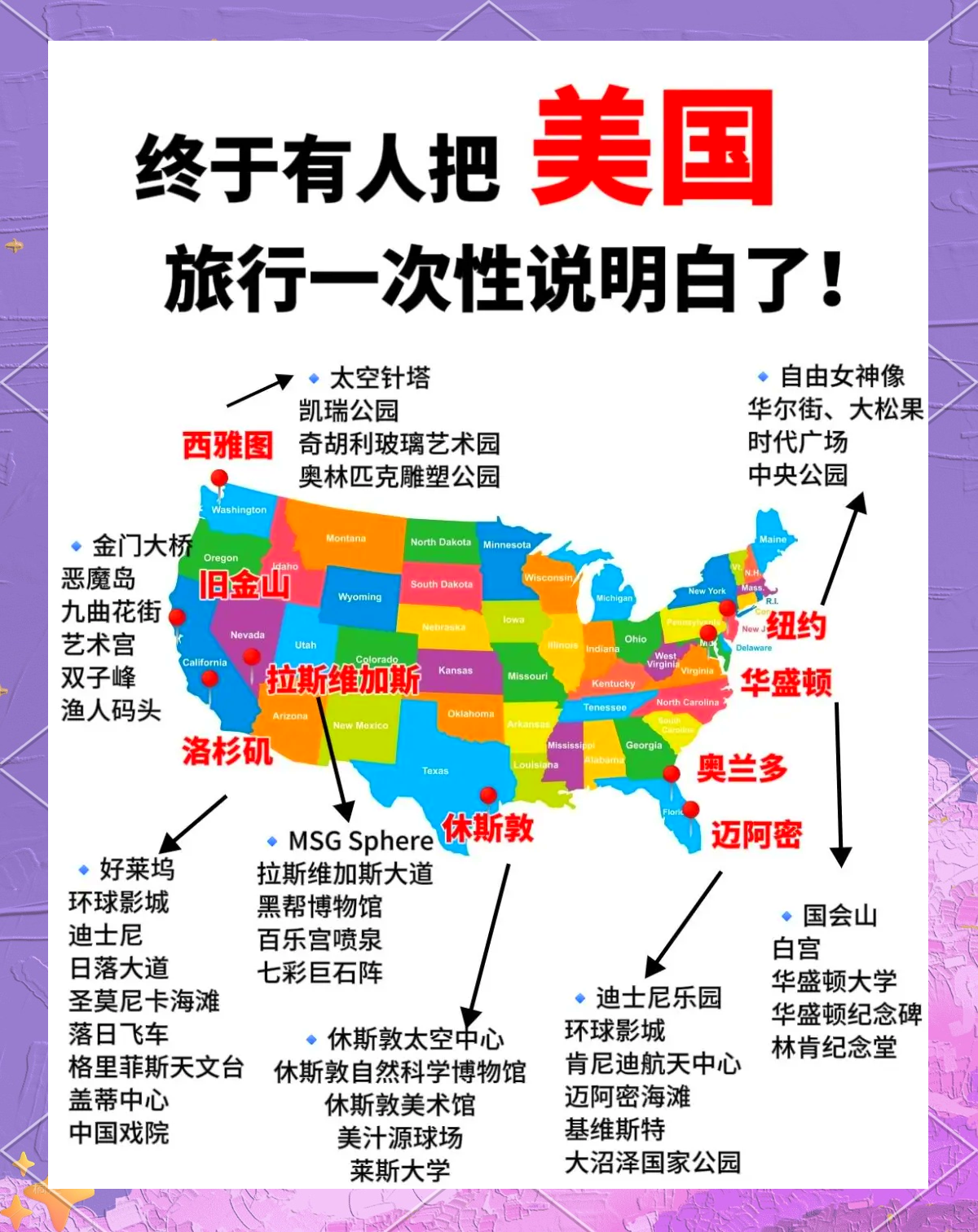 美国旅游地图_美国旅游地图图片高清大图