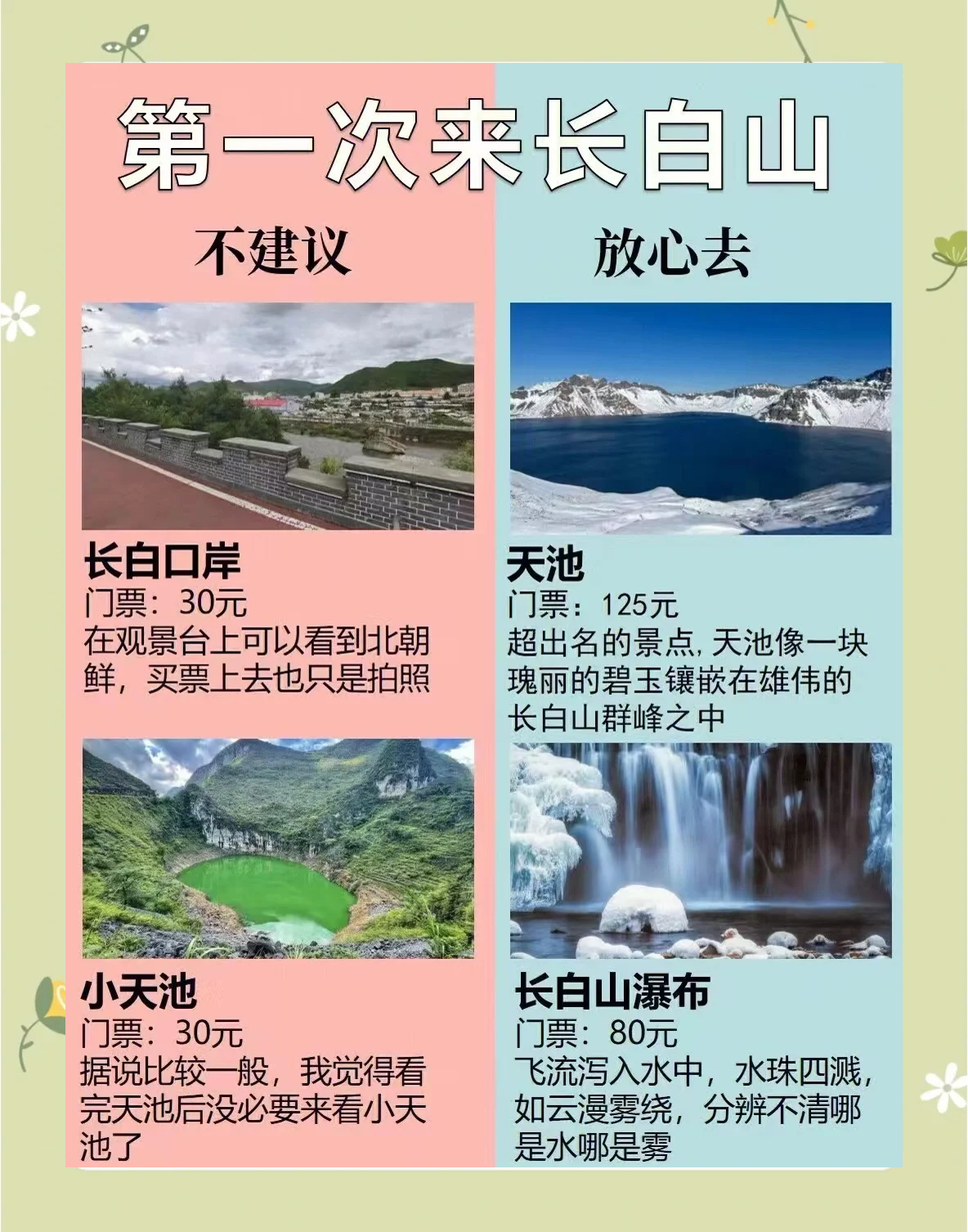 长白山旅游注意事项_长白山旅游注意事项介绍