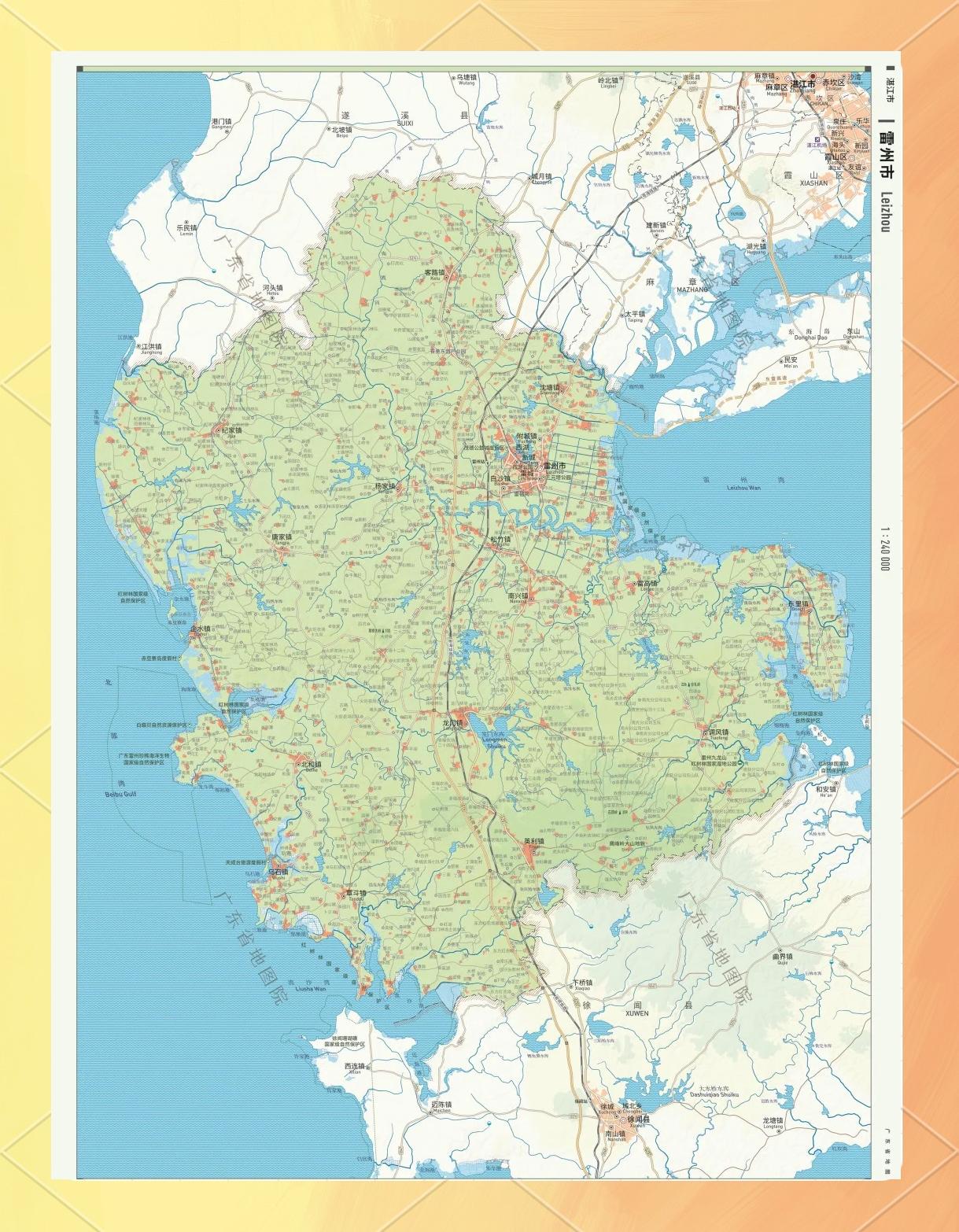 湛江旅游地图_去湛江旅游攻略
