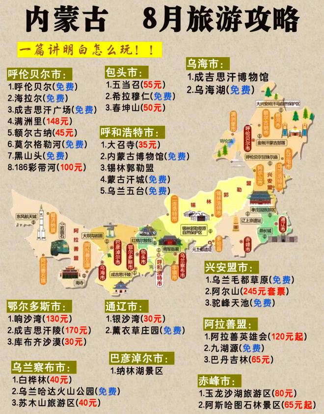 内蒙古旅游攻略_内蒙古旅游攻略自助游攻略