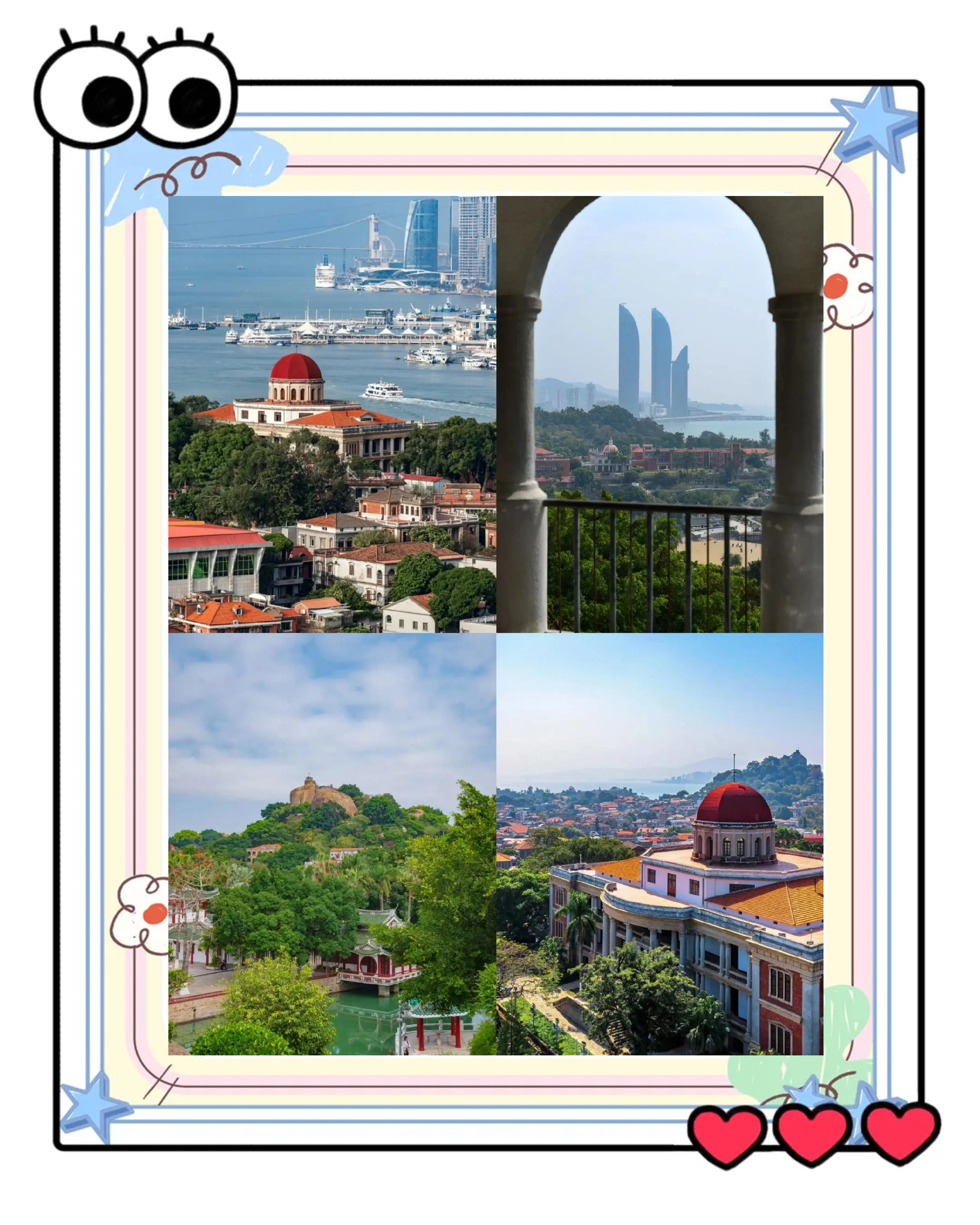 鼓浪屿旅游景点_鼓浪屿旅游景点分布图