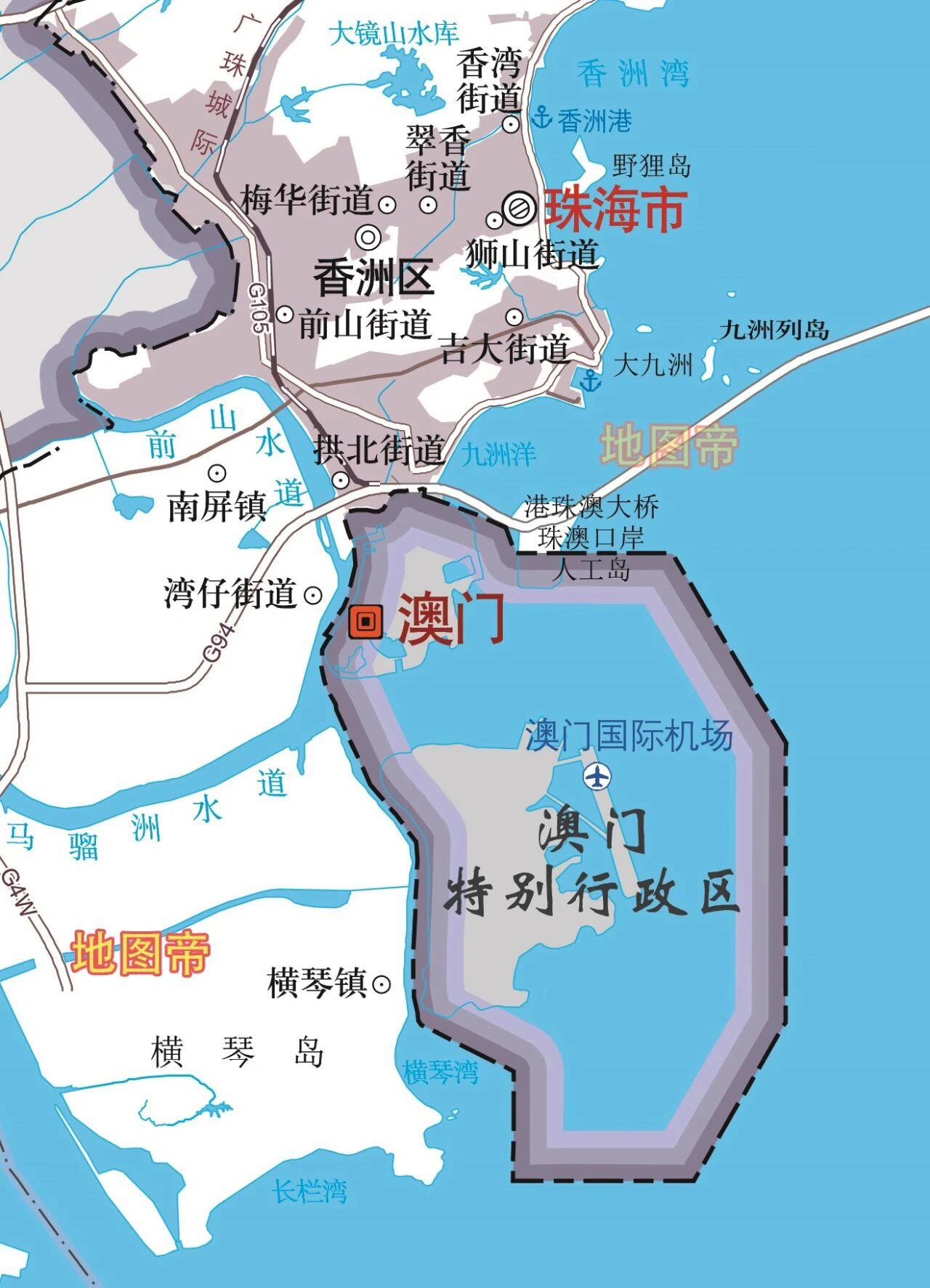 澳门旅游地图_澳门旅游地图2024