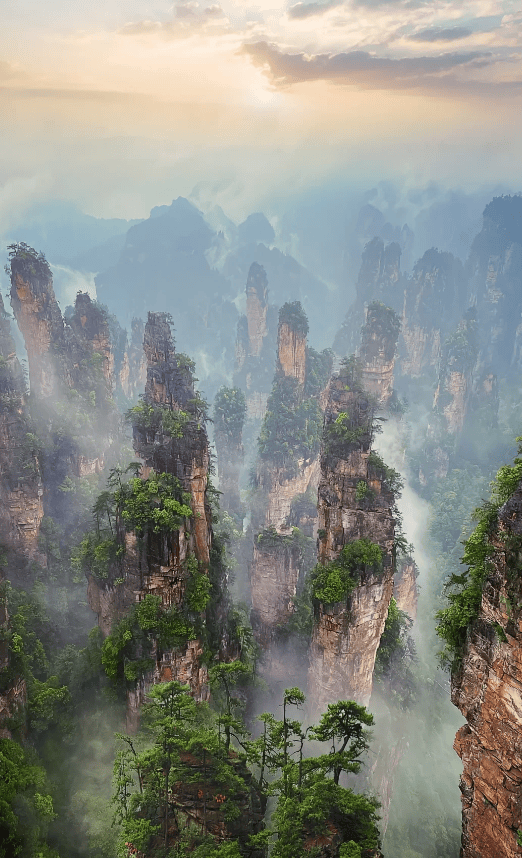 张家界旅游景点图片_张家界旅游景点图片大全 玻璃桥