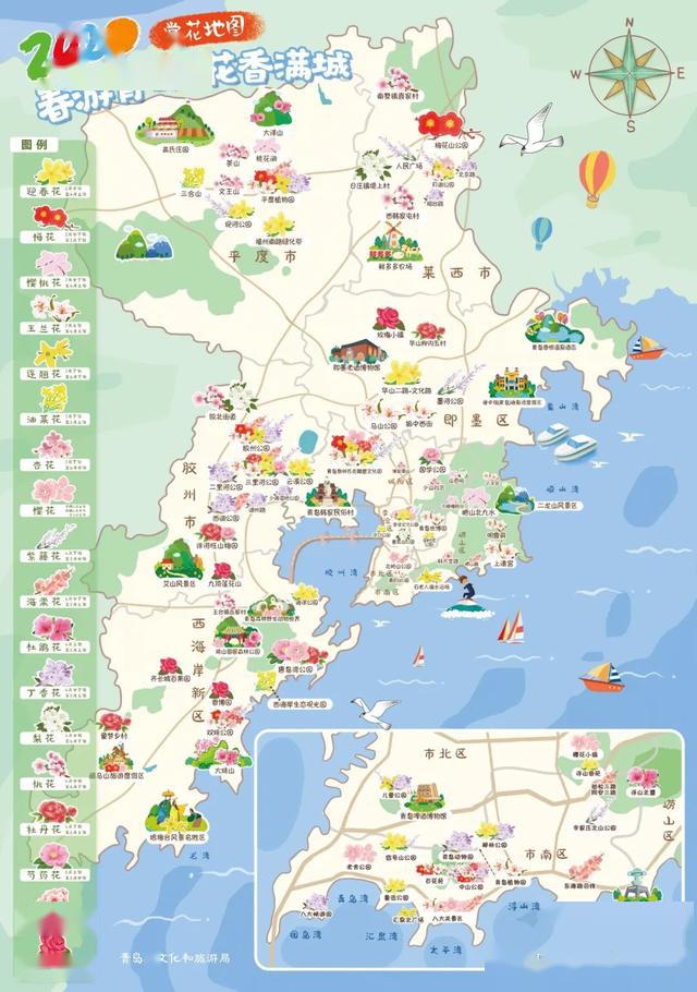 青岛市旅游地图_青岛市旅游地图全图高清版最新版2023最新版