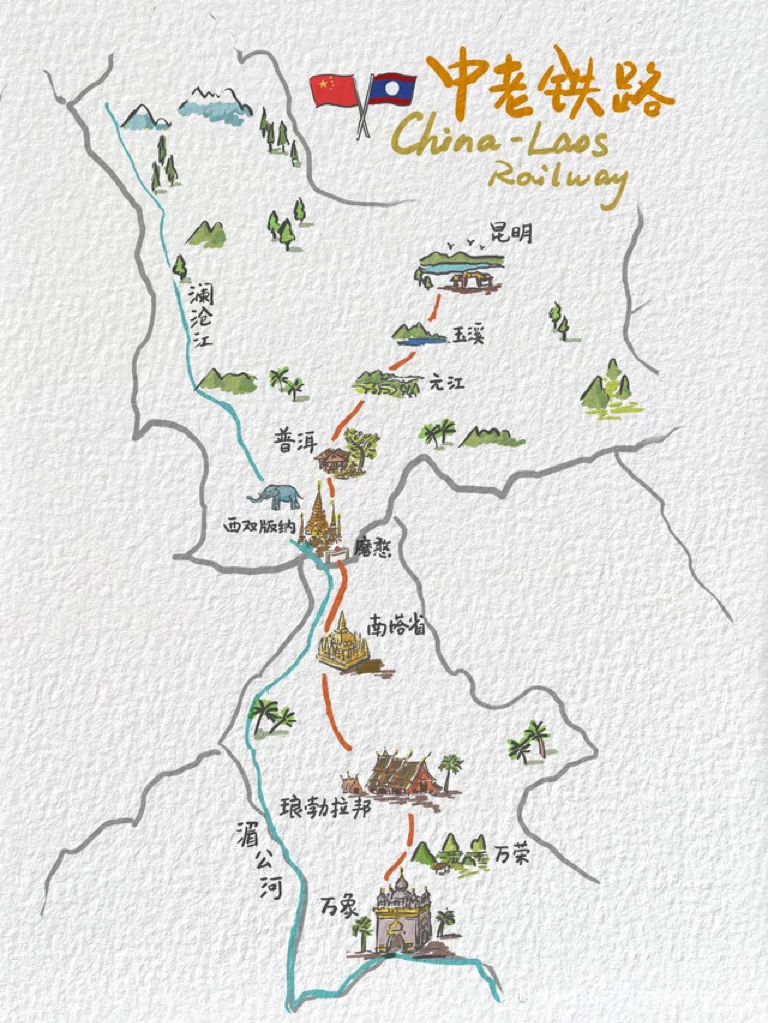 东南亚旅游地图_东南亚旅游地图正版