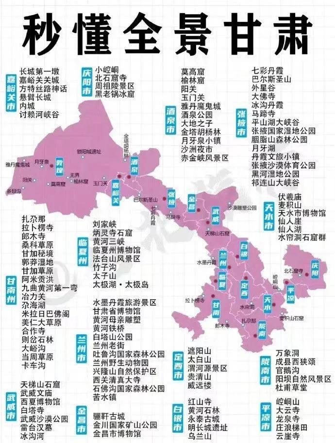 甘肃旅游网_甘肃旅游网红有哪些