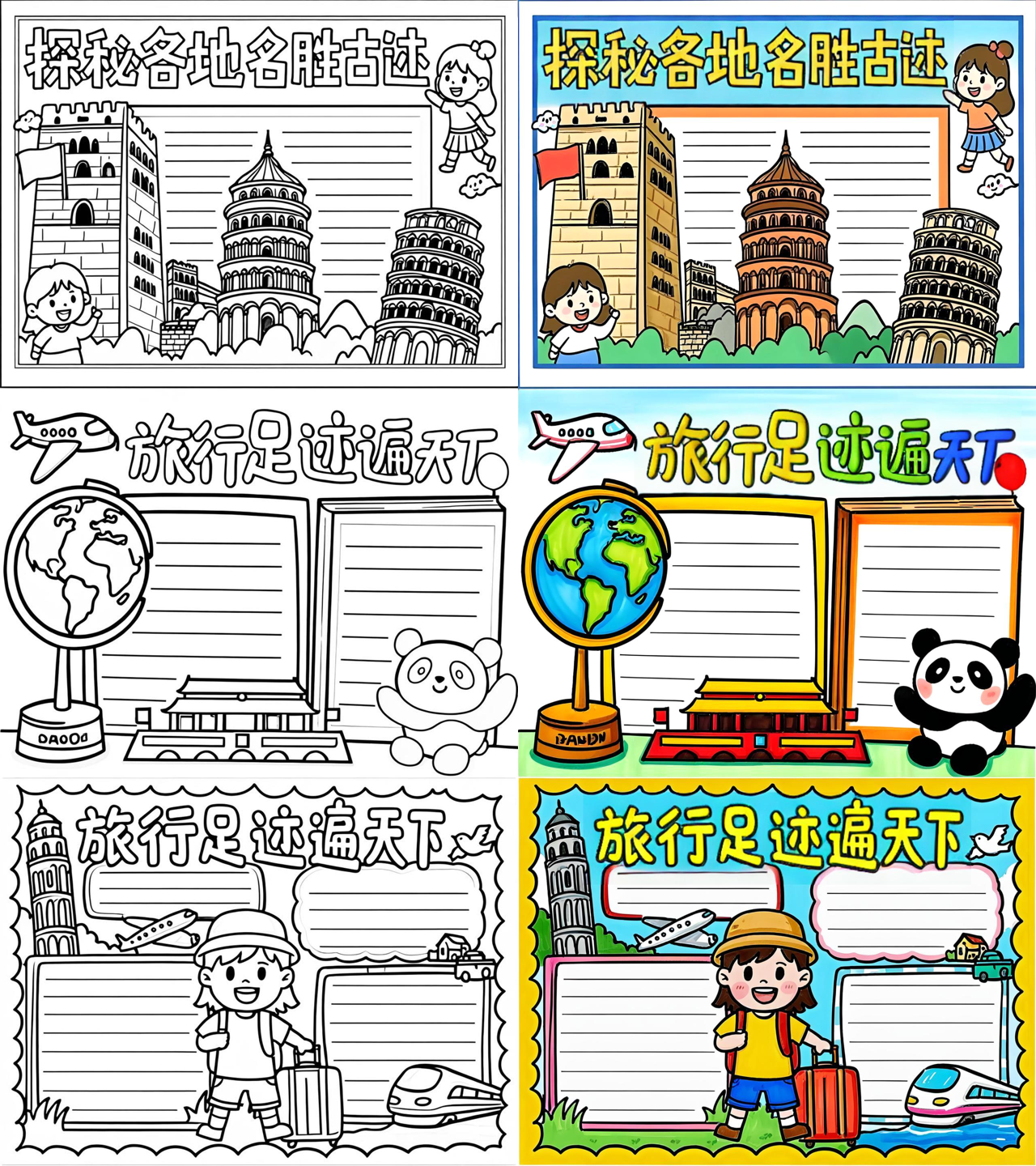 旅游画报_旅游画报简单又好看