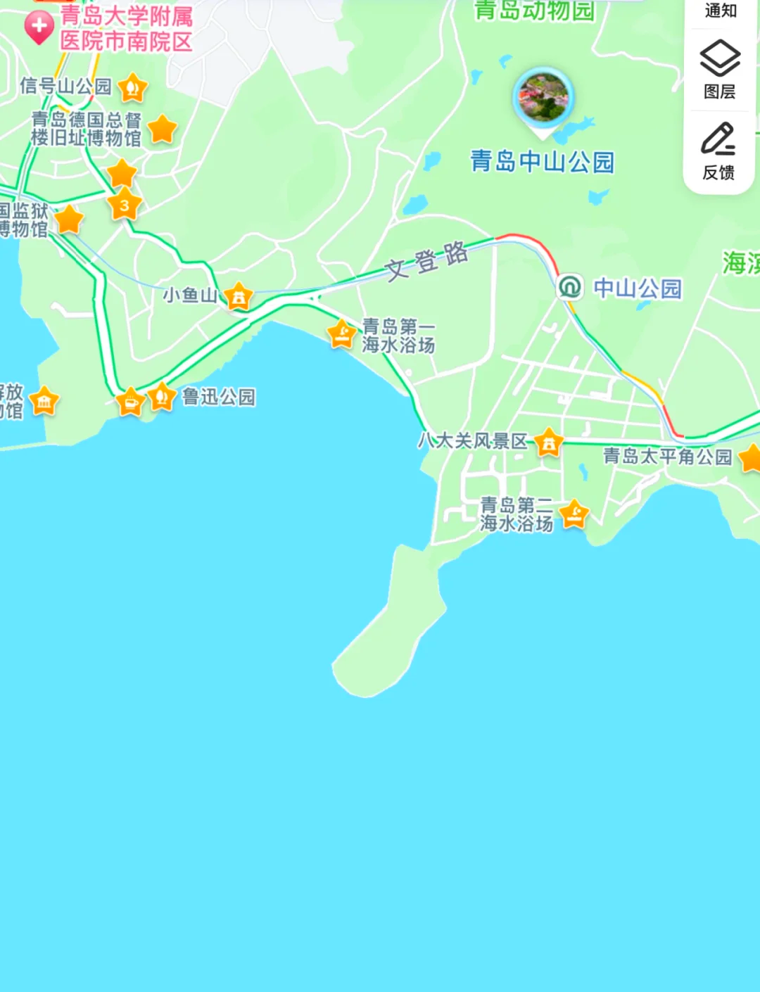 青岛市旅游地图_青岛地图旅游专用 青岛市旅游地图_青岛地图旅游专用