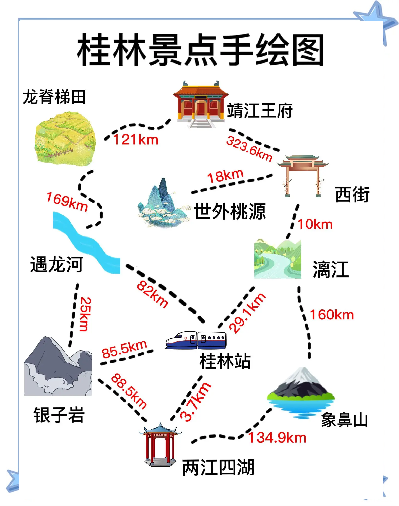 桂林旅游地图_桂林旅游地图全图