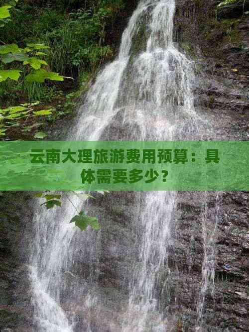 大理旅游的费用_大理旅游的费用是多少