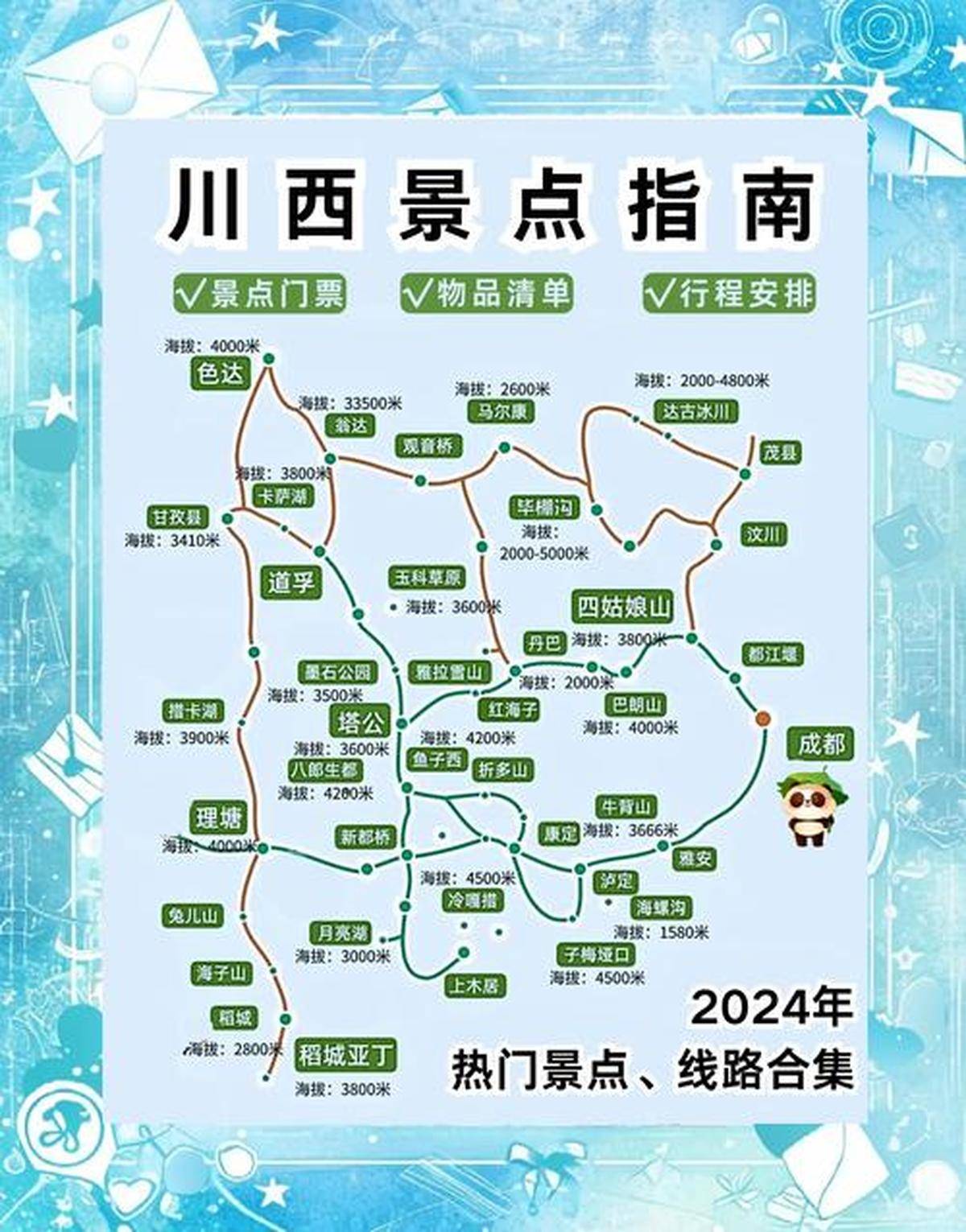 川西旅游攻略_川西旅游攻略最佳线路及费用