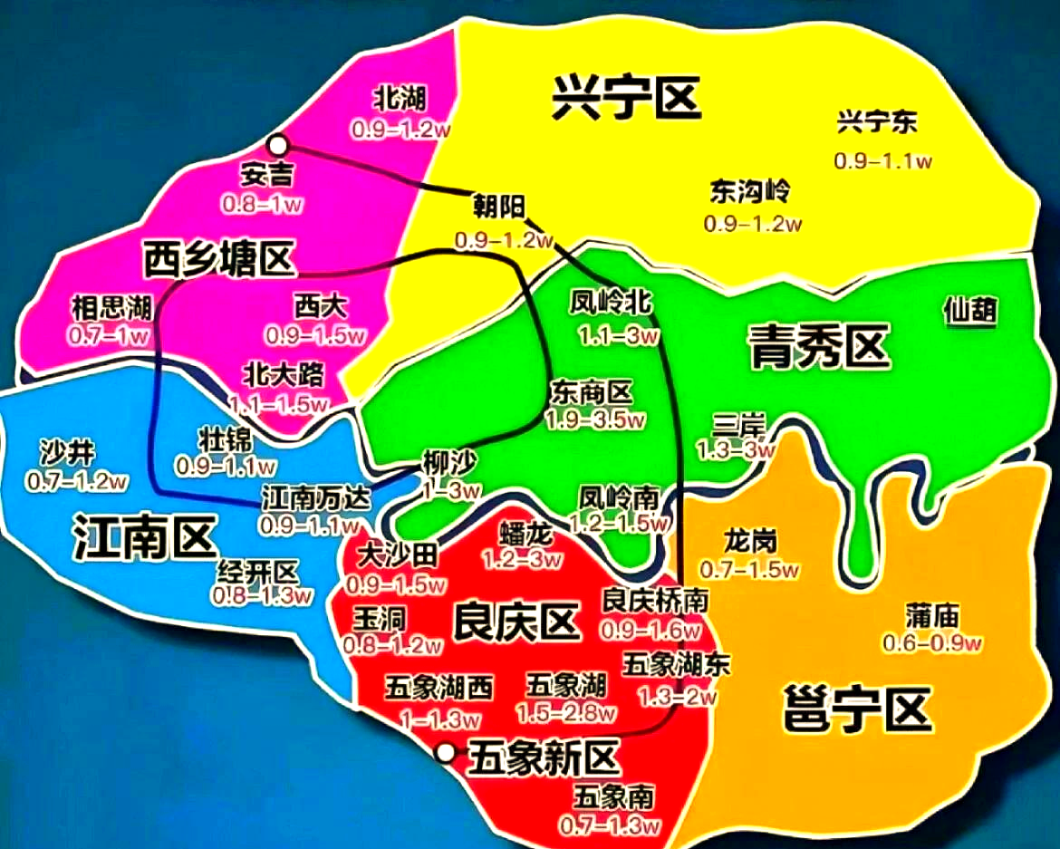 南宁旅游地图_广西南宁旅游地图