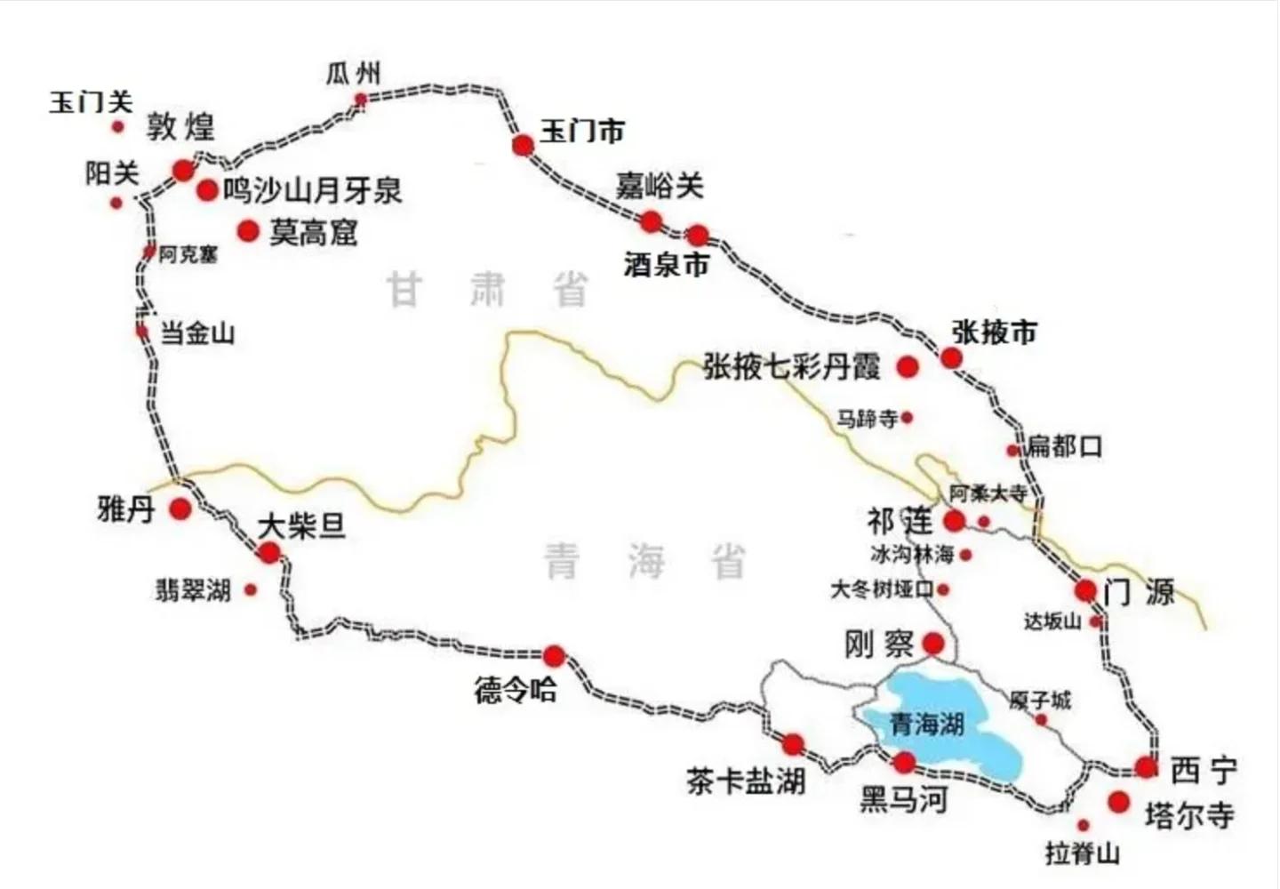 兰州旅游地图_兰州旅游地图景点大全