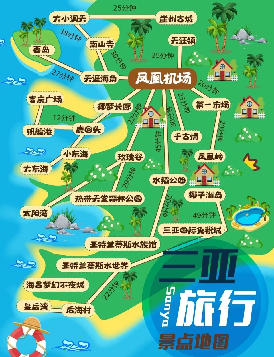三亚旅游路线_三亚旅游路线怎么规划