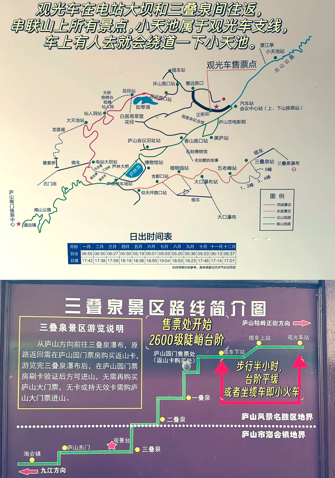 庐山旅游路线_庐山旅游路线攻略