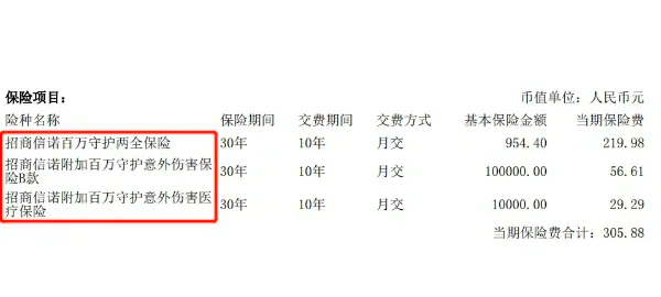 两全险